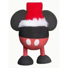 Mickey Mouse Santa Hat Red Pants w/ Legs Antenna Topper / Desktop Bobble Buddy (Disney)